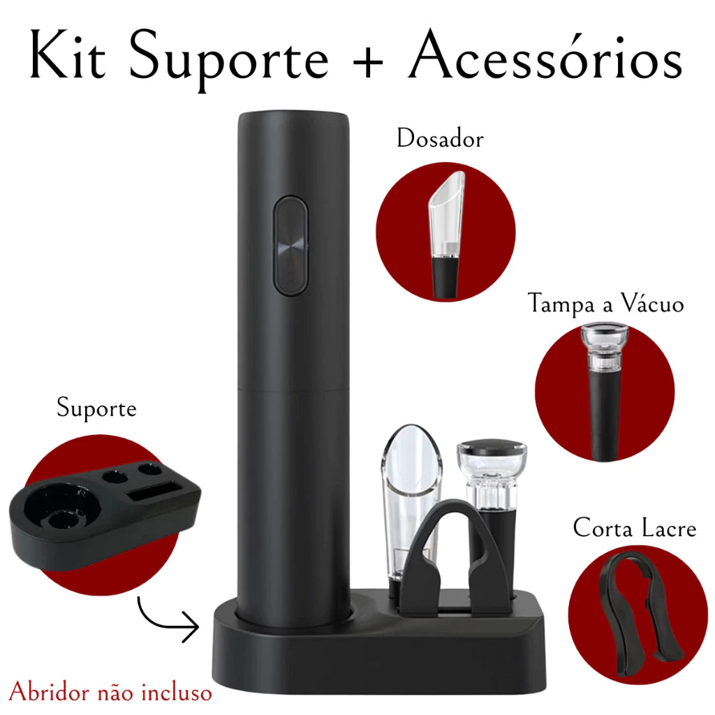 ABRIDOR DE GARRAFA VINHO AUTOMATICO